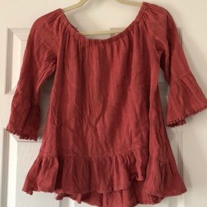 Off the shoulder top